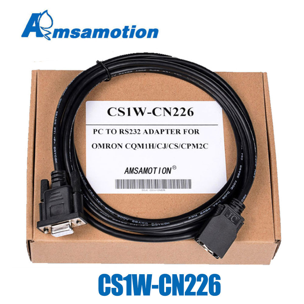 Plc cs1w-cn226 rs232 port cable cáp lập trình series plc plc plc cáp quang omron cs cj cqm1h cpm2c series
