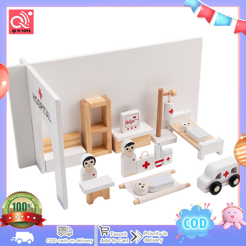 Children Doctor Toy Set Simulation Mini Hospital Accessories Medical Kit