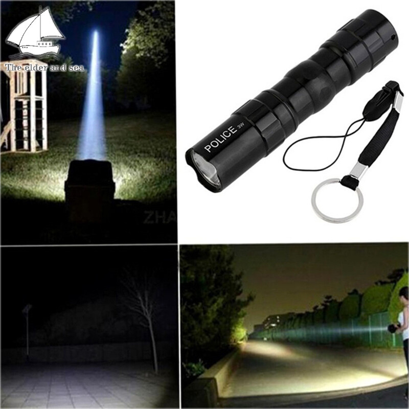 Đèn pin mini chống nước 3w đèn led cho du lịch hàng ngày thiết bị chiếu sáng cầm tay