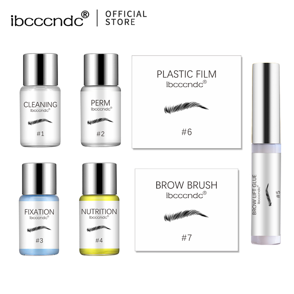 Bộ dụng cụ nâng và uốn mỏng lông mày tự nhiên Ibcccndc hiệu quả sau 30-50 ngày sử dụng - INTL