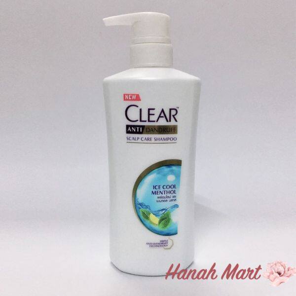 Dầu Gội Clear Ice Cool Men Thol 480ml Thái