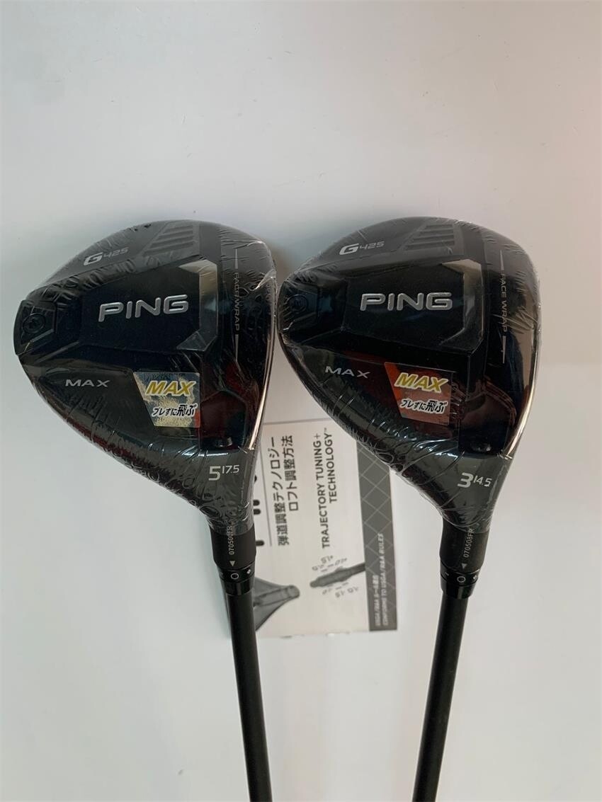 1 Chiếc Gậy Golf PING G425 Gỗ Fairway Số 3 Trục Carbon Số 5 R/SR/S Gỗ Fairway Nam Kèm Ống Bọc Mũ