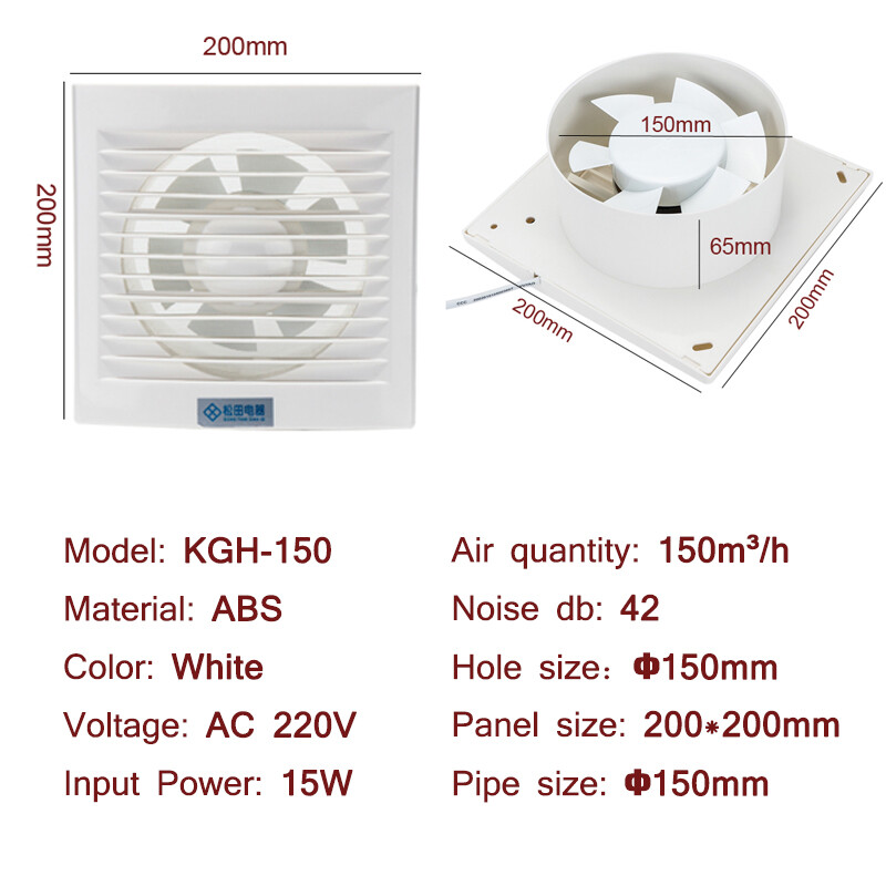 Generic 15W 6 Inch Kitchen Bathroom Window Ceiling Wall Mount