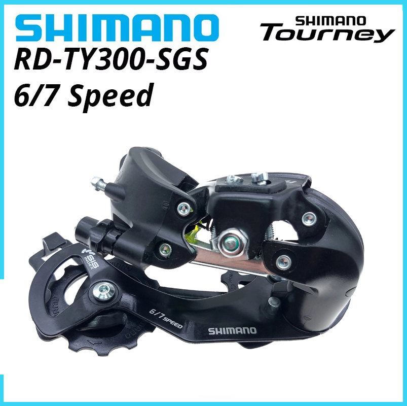 Shimano ty300-sgs ty300 tourney rd 6/7 tốc độ rd ty300 6/7 tốc độ cùi đề sau chân ngắn cùi đề sau phụ kiện xe đạp