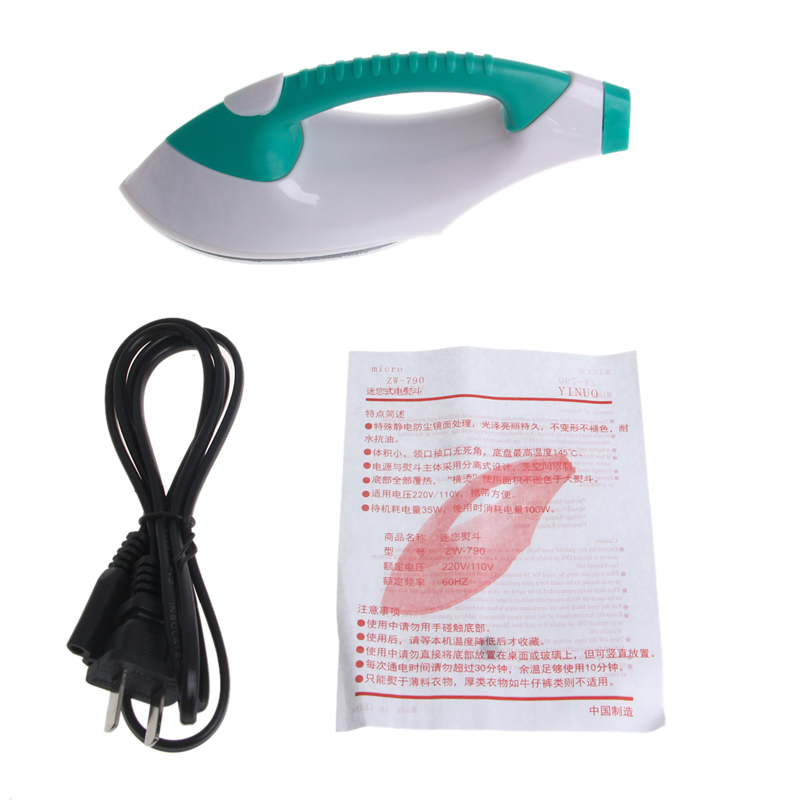 Panpan bàn là điện cầm tay mini cho quần áo khô mỹ cắm