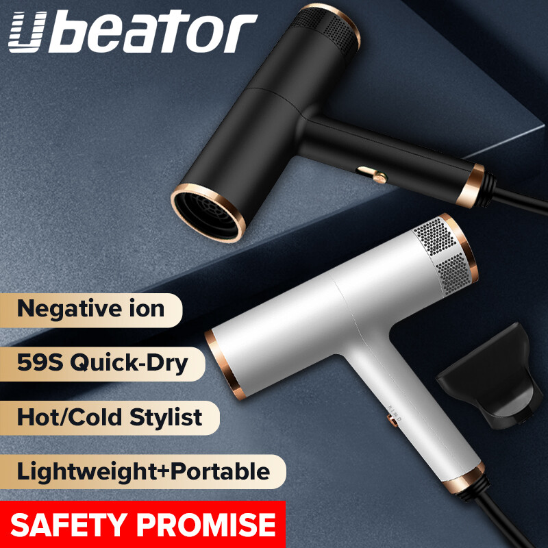 New styler Home Powerful ElectricHair Blower Portable Hairdryer Anion Hair Dryer Negative Ion hair care Professinal Quick Dry ราคา 406 บาท*ส่งฟรี
