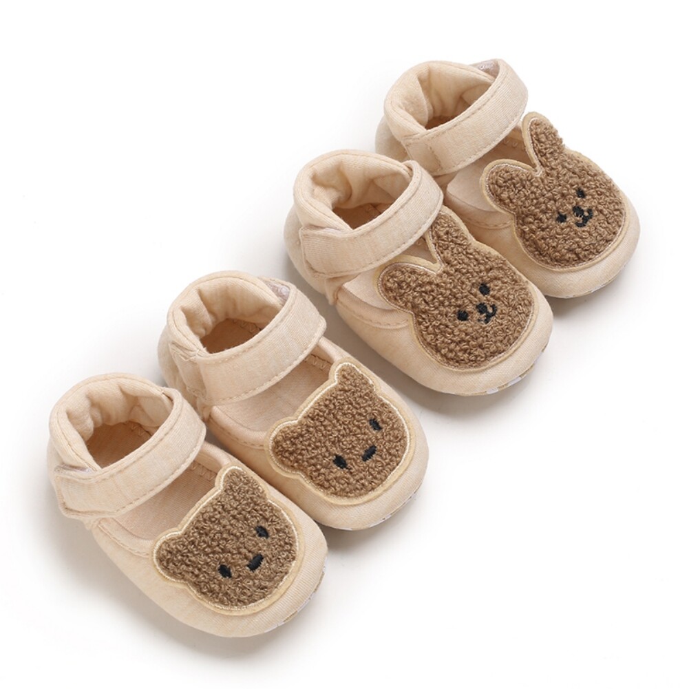 Loveingbaby giày em bé giày bé trai bé gái sơ sinh giày tập đi màu trơn cổ điển 0-18m