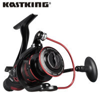 KastKing Sharky Baitfeeder III 12KGลากCarpรอกตกปลากับแกนม้วนพิเศษด้านหน้าและด้านหลังลากระบบน้ำจืดSpinning Reel