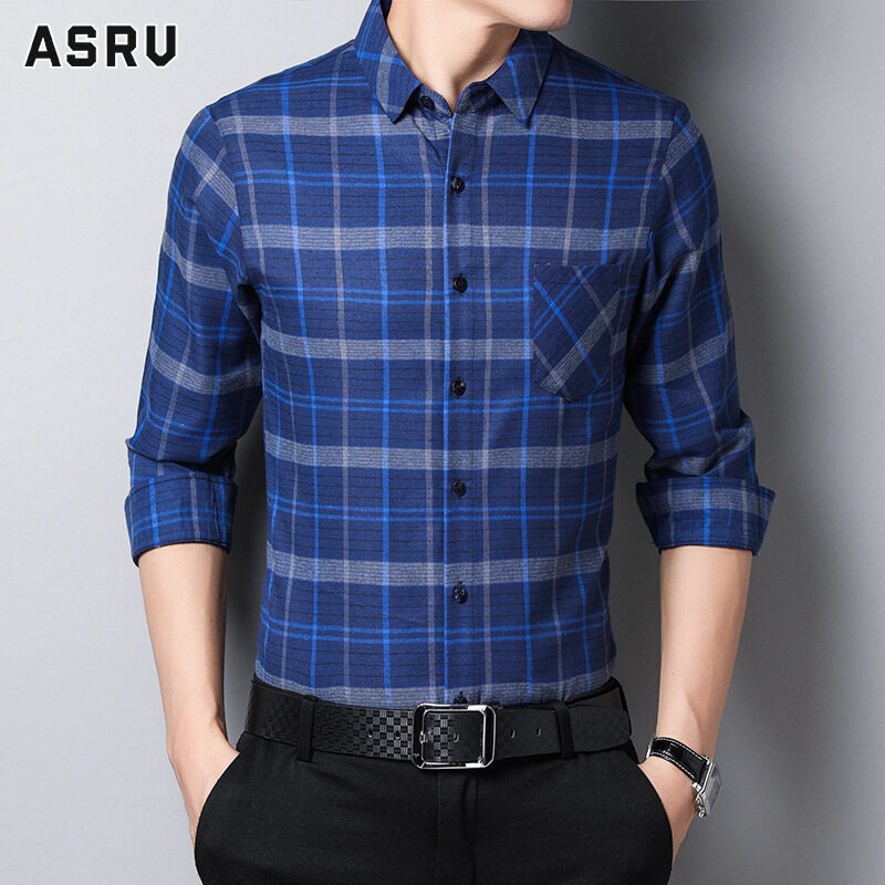 Asrv áo sơ mi áo nam áo đoàn routine official áo sơ mi nam boypro áo sơ mi nam tay ngắn có ve áo rộng bộ com lê công sở dáng ôm trang trọng với áo sơ mi công sở ngắn tay kẻ sọc thường ngày