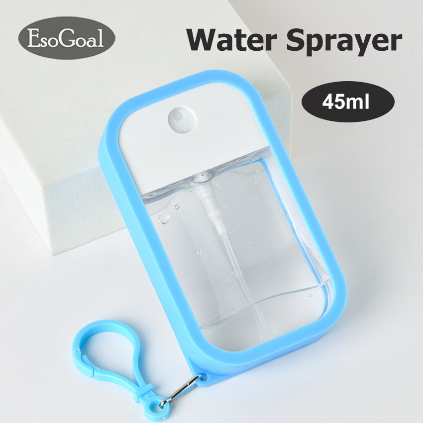 EsoGoal 45ML High Quality Spray Bottle Card Shape Mini Sprayer Refillable Travel Size Portable Spray Tool