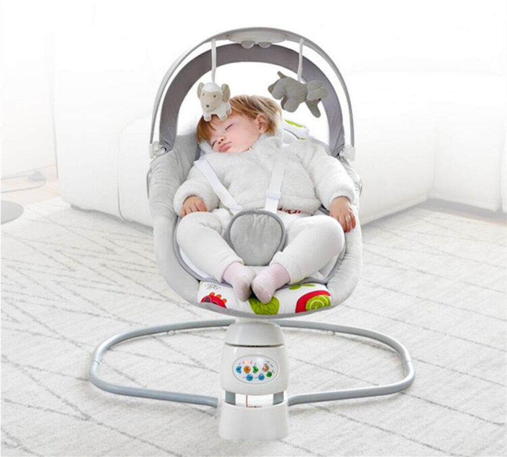 music electric swing chair infant baby rocking chair comfort