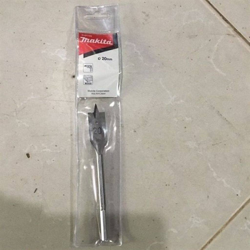Mũi khoan gỗ đuôi cá 20x150mm makita d-07755