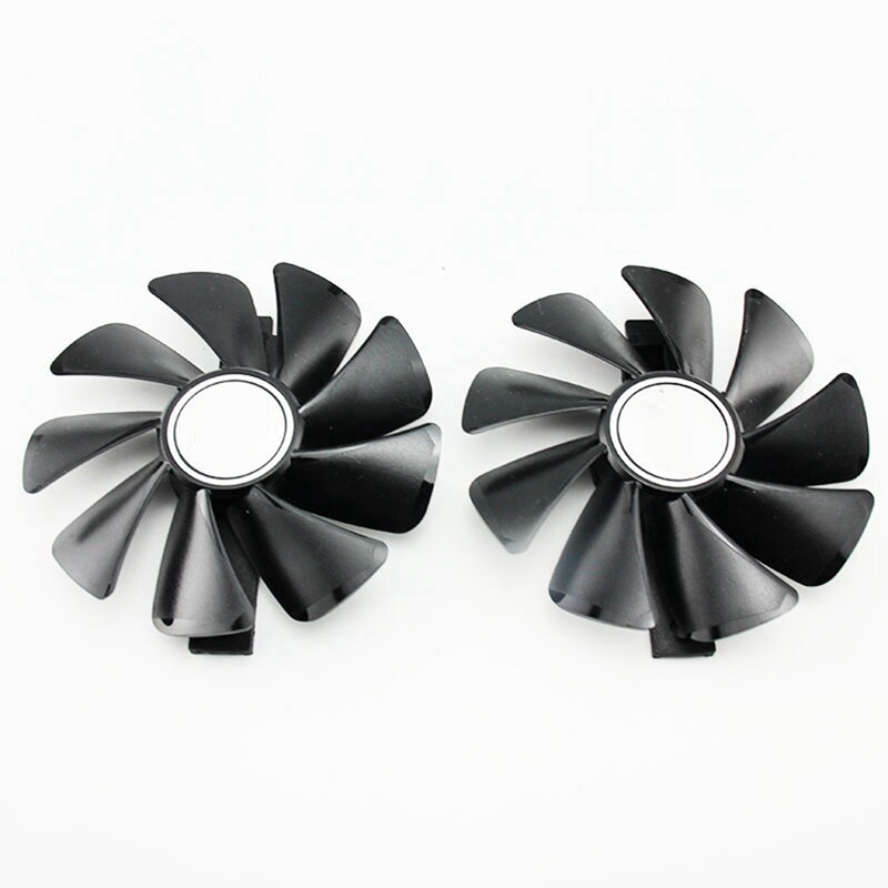 2Pcs CF1015H12D Cooler Fan for Sapphire Radeon RX 470 480 580 570 for