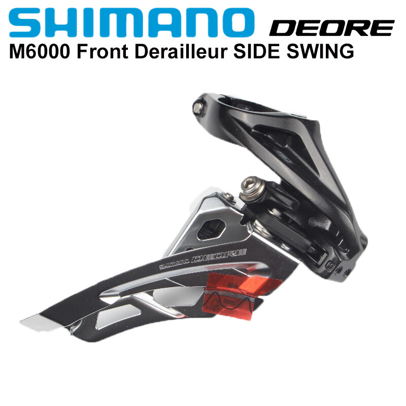 Shimano Deore FD-M6000-H Cùi đề trước 3x10 tốc độ bên Swing MTB xe đạp núi M6000 Cùi đề trước 34.9mm kẹp Phụ tùng xe đạp
