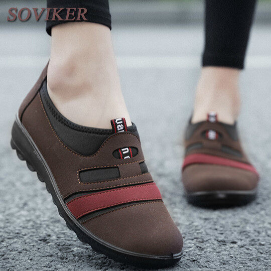 SOVIKER Giày Thể Thao Thường Ngày Cho Nữ Giày Chạy Thể Thao Thoải Mái Giày Lười Nữ Giày Đế Bằng Thời Trang Giày Thường Ngày Tập Thể Dục Chống Trượt Cho Nữ