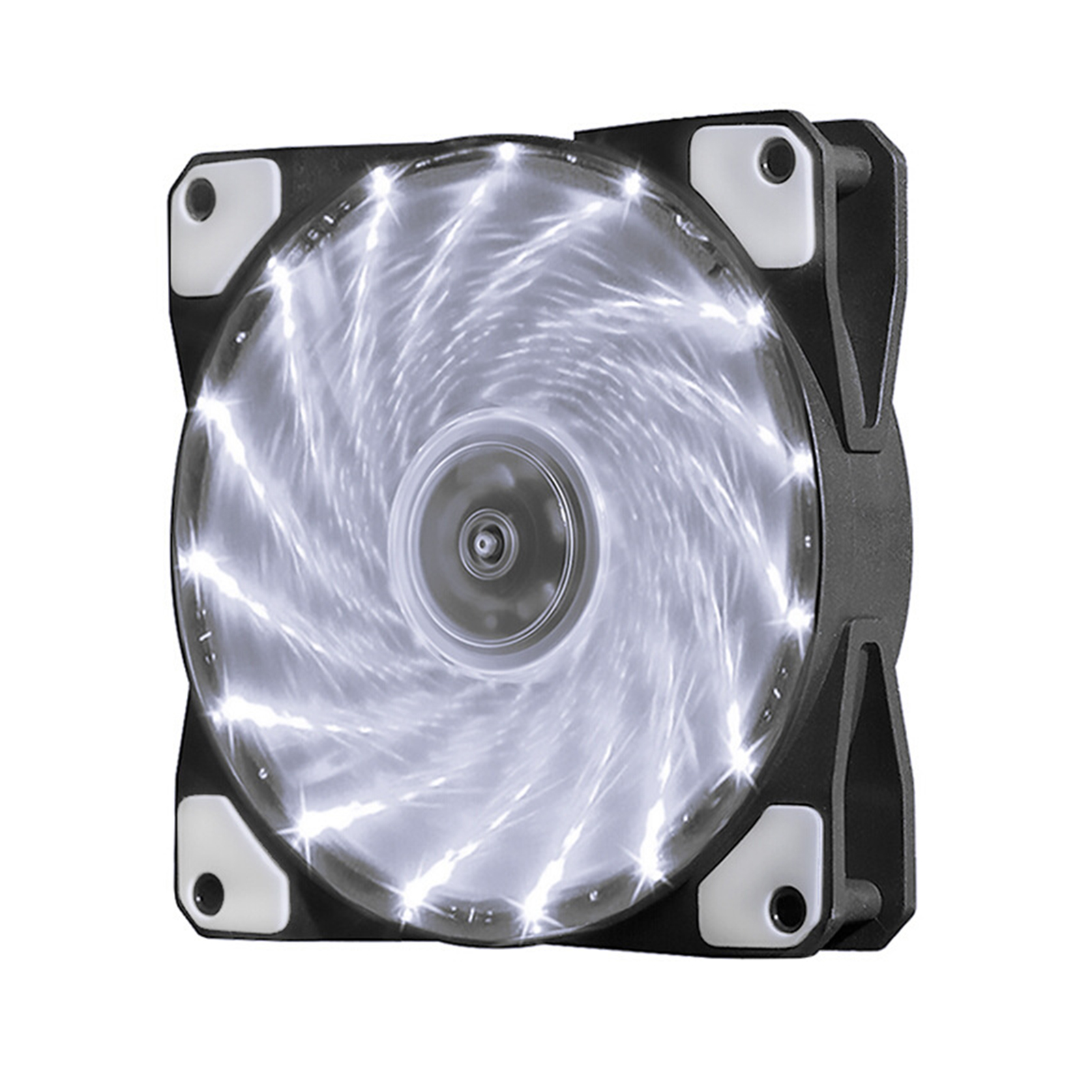 Norman Malthus 15 LED Lights Hydraulic Bearing Long Service Life Silent 3Pin 4Pin Computer Case Fan Radiator Fan Shockproof Giá 97,206 Đồng*Miễn phí vận chuyển
