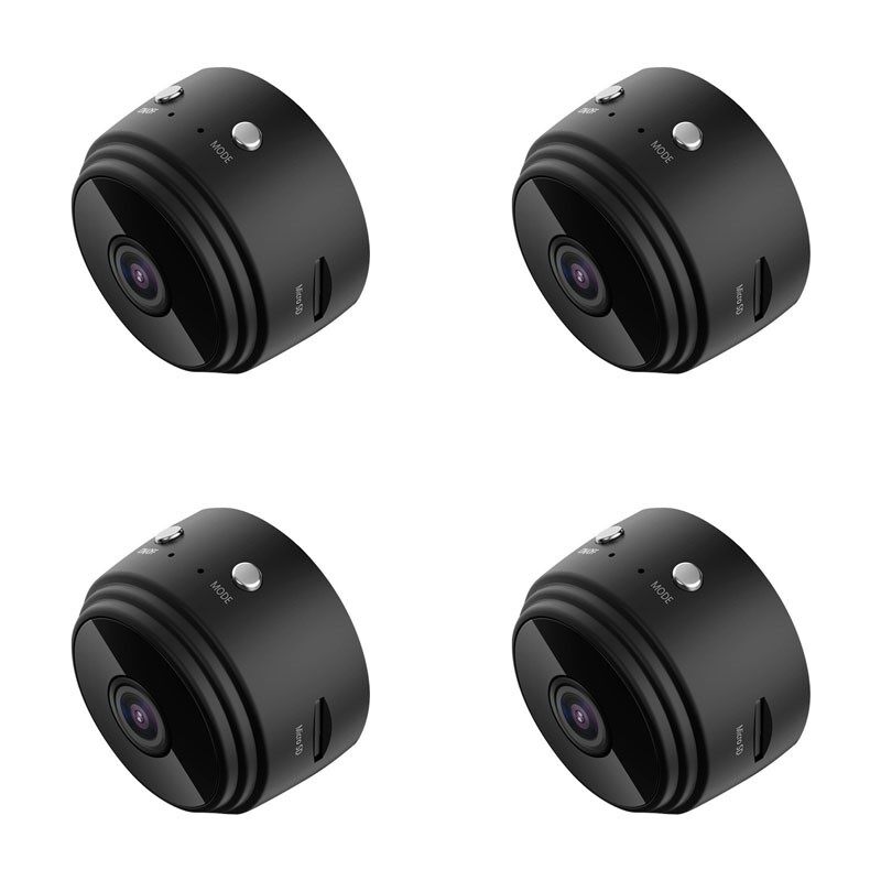 Webcam chân máy chân đế micro 4PC Camera giám sát NightVision Wifi Camera IP không dây ngoài trời 720P Camera giám sát HD Camera giám sát