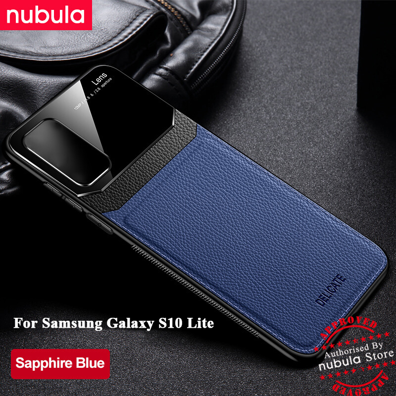 Nubula, vỏ sm-g770 cho samsung galaxy s10 lite ốp lưng da hạt cứng ốp lưng điện thoại bằng kính cường lực dành cho samsung galaxy s10 lite 2020