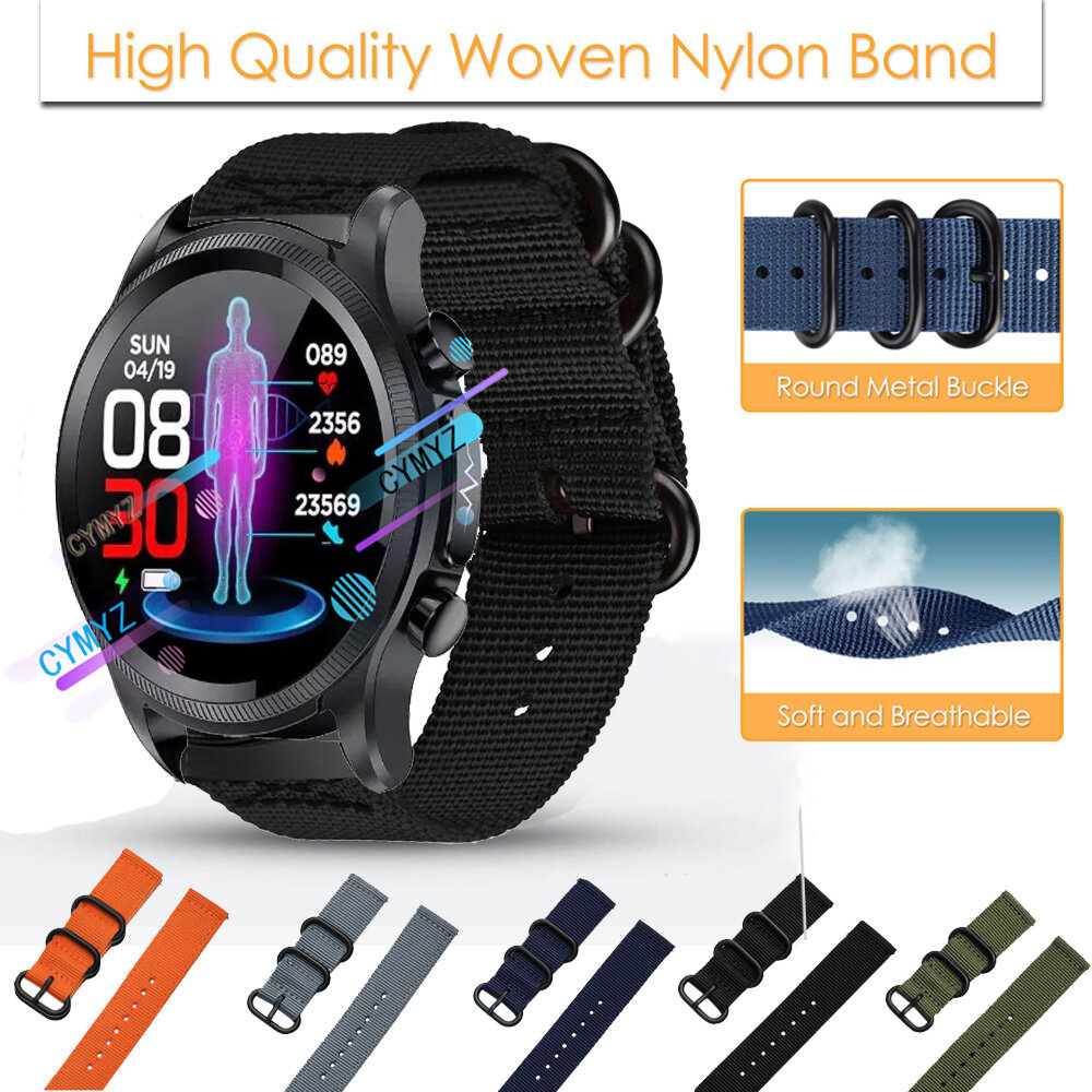 E500 E400 Dây đeo đồng hồ thông minh Nylon E500 Thông Minh Đồng Hồ Dây đeo đồng hồ thông minh dây đeo cổ tay thể thao E400 Thông Minh Đồng Hồ Dây đeo đồng hồ thông minh