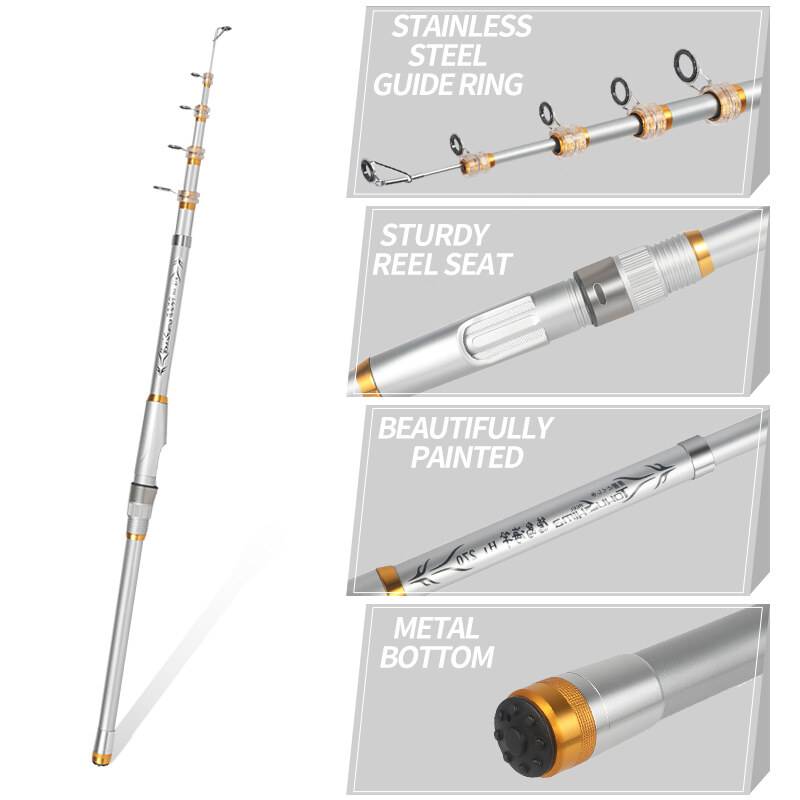 TOKUSHIMA Spinning Rod Rod Casting Fishing Rod Rod Pancing Joran Pancing Batang Pancing 1.8M3