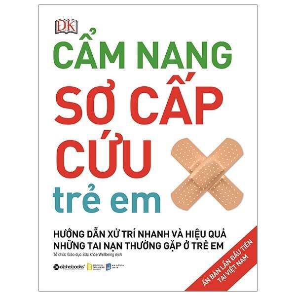 Sách - cẩm nang sơ cấp cứu trẻ em