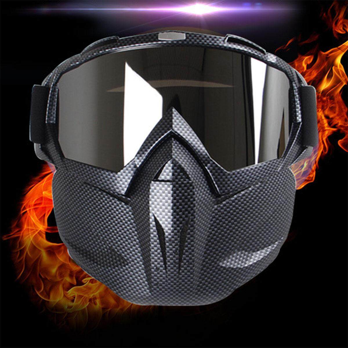 Generic Motorcycle Open Face Shield Skiing Snow Glasses Off Road Dirt