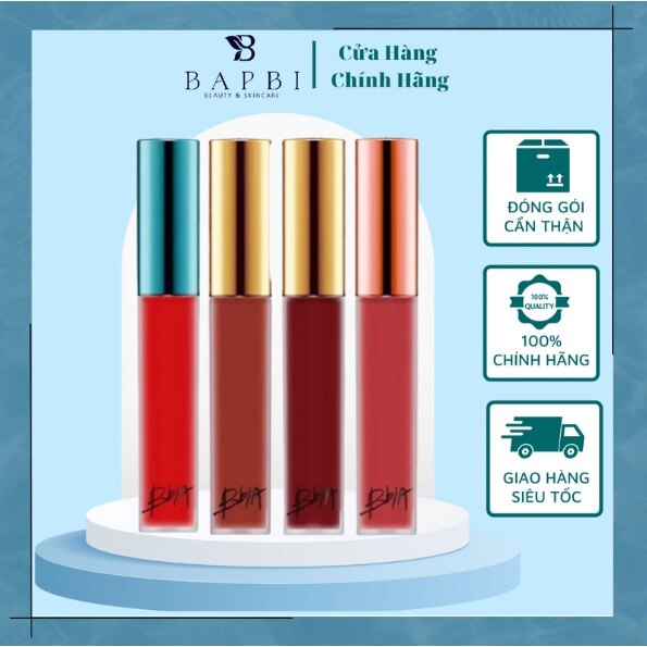 Son kem lì bbia last velvet lip tint 5g son kem bbia version 8