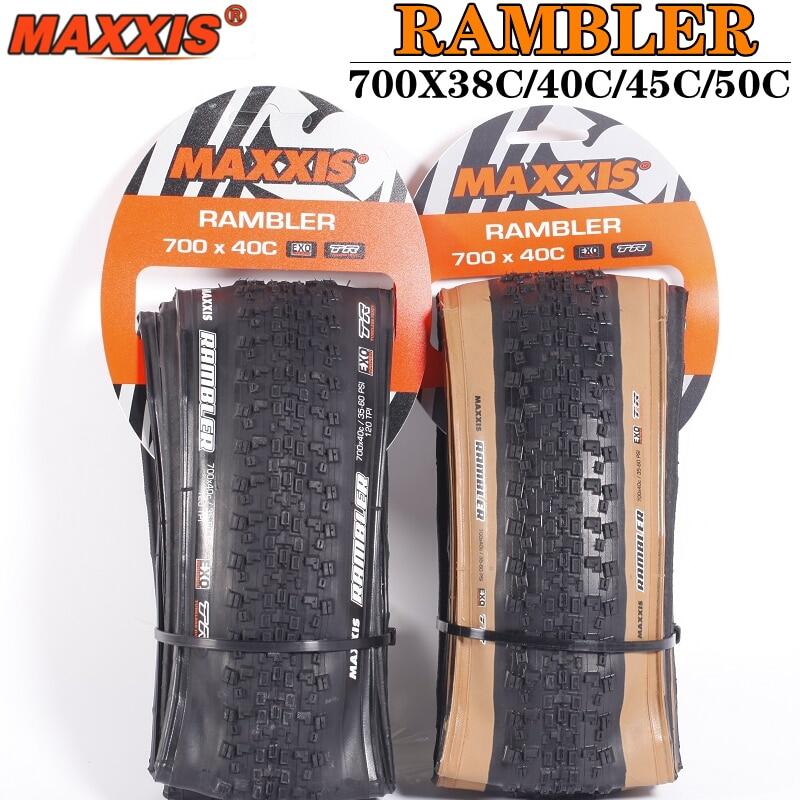 Maxxis rambler 700x40c 700x4 5c/50c lốp xe đạp lốp chéo đường không săm sẵn sàng