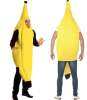 Funny Halloween Banana Costume - Adult Fancy Dress Fruit Outfit