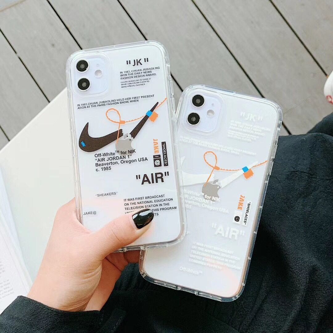 nike x off white iphone 11 case