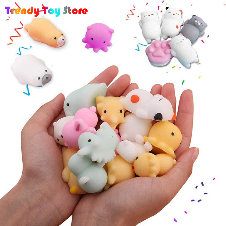 30 Món Đồ Chơi Dễ Thương Pop It Fidget, Bóng Bóp Bóp Chậm Mini Dễ Thương Đồ Chơi Chống Căng Thẳng Chữa Bệnh Cho Động Vật Dính Mềm Tế Bào Đồ Chơi Trang Trí Giảm Căng Thẳng