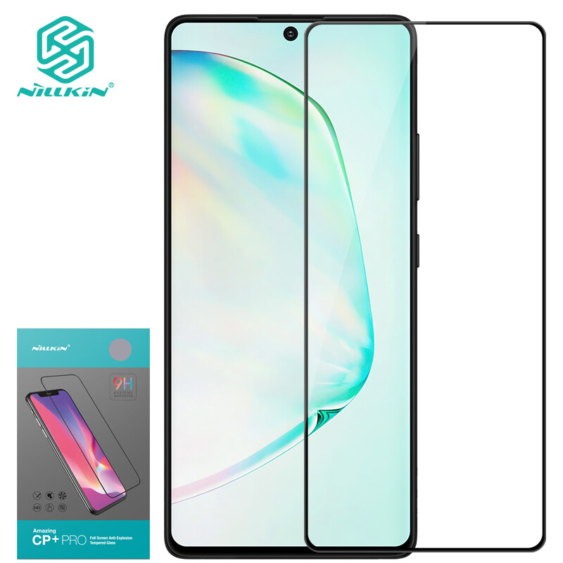 Nillkin 2.5D Đầy Đủ Vỏ Bọc Kính Cường Lực Cho Samsung Galaxy A91 and S10 Lite Miếng dán màn hình điện thoại CP + Pro Chống Cháy Nổ Bảo Vệ Màng Kính Cường Lực