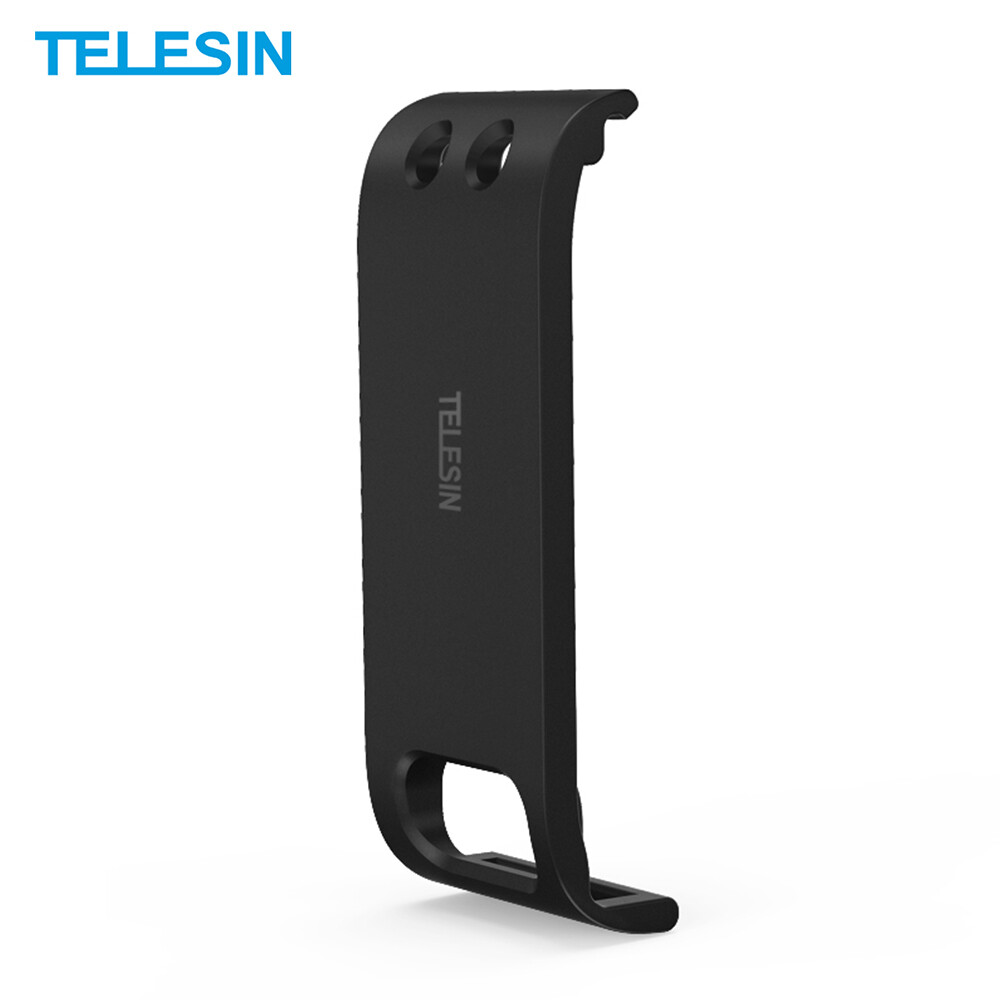 Nắp Bên Cửa Pin Bảo Vệ TELESIN, Với Cổng Sạc Type-C Dành Riêng Và Dây Đeo Thay Thế Dành Cho GoPro Hero 9