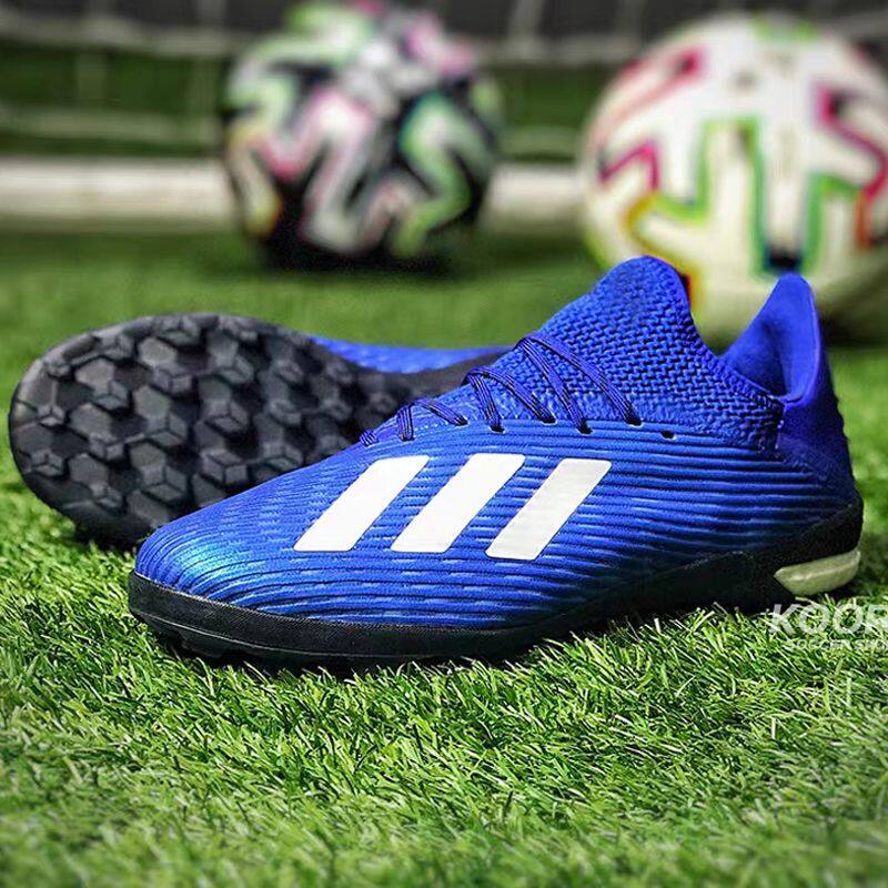 ⚽Giày bóng đá nam Macy x20.1tf gãy móng tay Ag móng tay ngắn cỏ nhân tạo Nữ Chim Ưng tăng đột biến thể thao Giày thể thao trẻ em