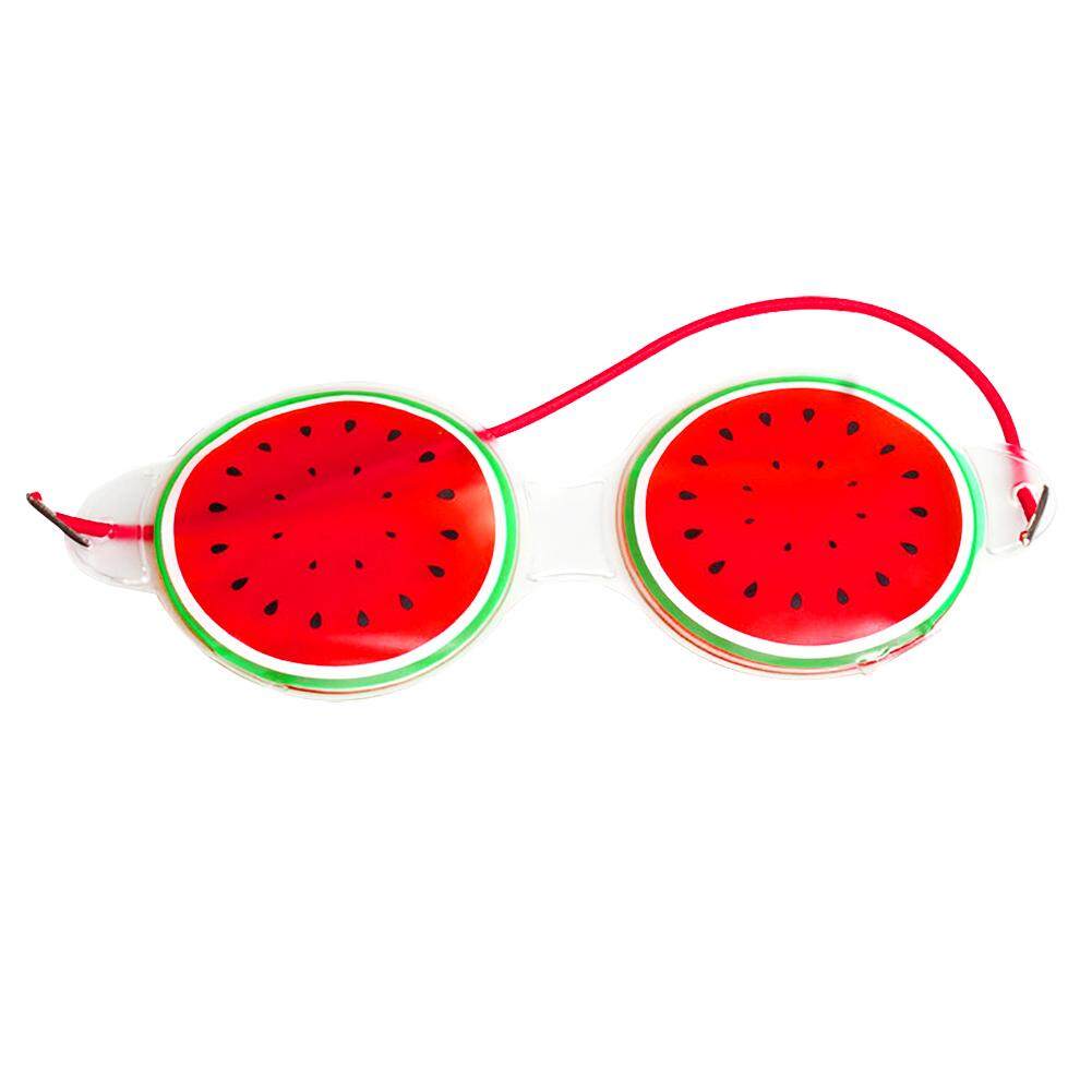 Gel Eye Mask Fruit Lemon Watermelon Strawberry Shape Reusable Cooling