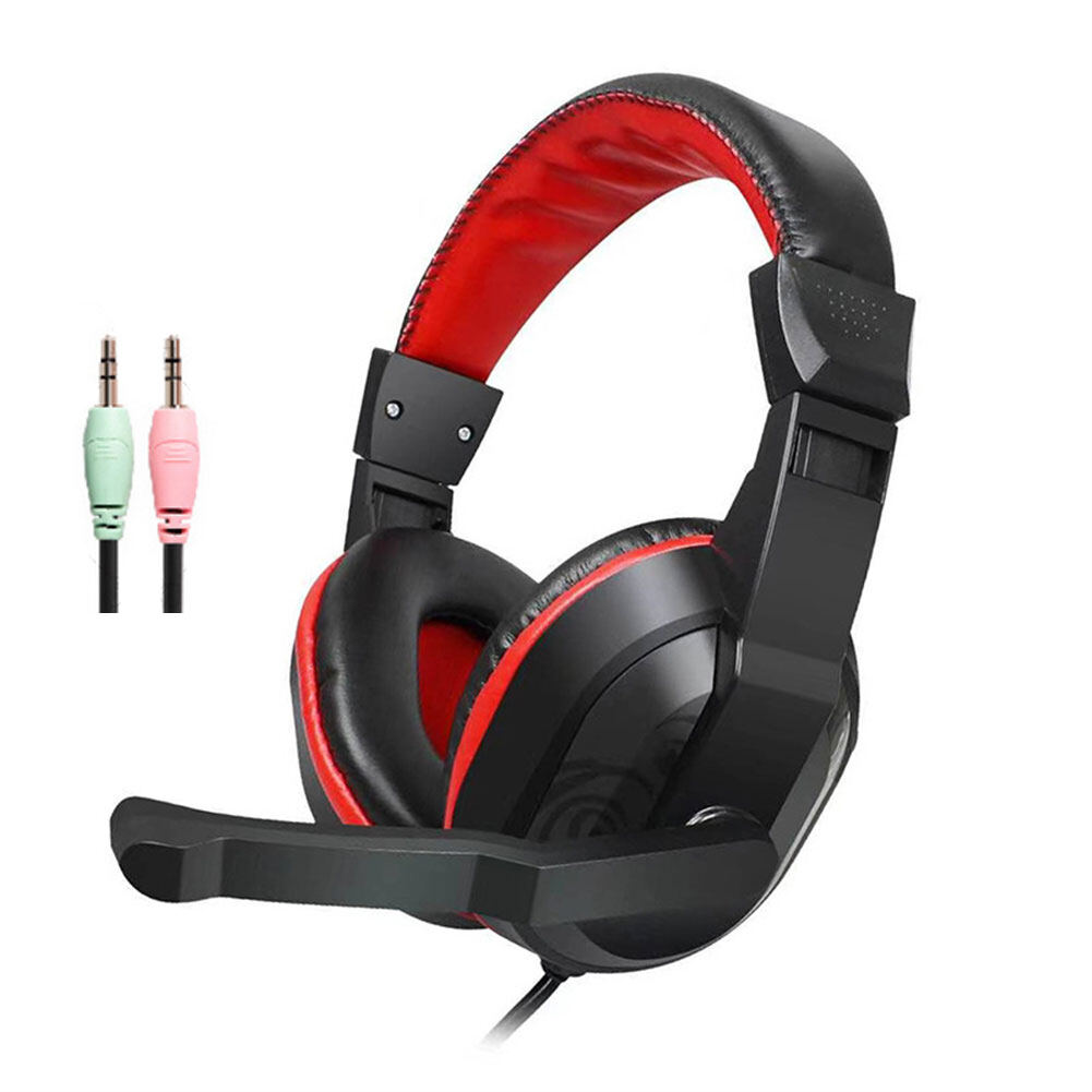 Chơi Game Tai Nghe Với Microphone Stereo Âm Thanh Mềm Mại Earmuff Tai Nghe Có Dây Cho Máy Tính Máy Tính Xách Tay Điện Thoại Thông Minh