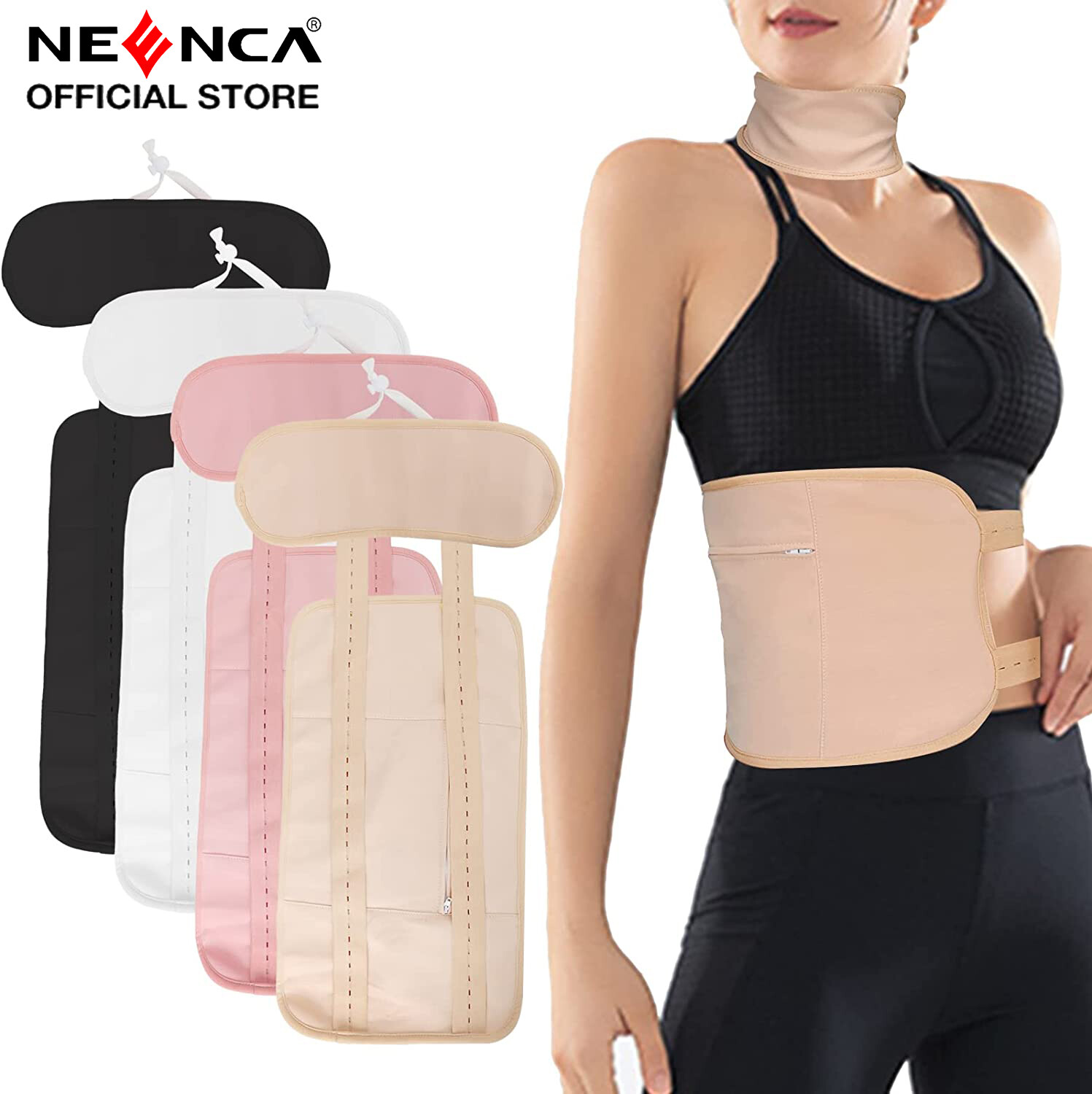 Neenca 2 gói dầu thầu dầu nén, Bộ sản phẩm dầu thầu dầu cam để giải độc gan, bọc dầu thầu dầu có thể tái sử dụng với ít lộn xộn & ít căng thẳng hơn
