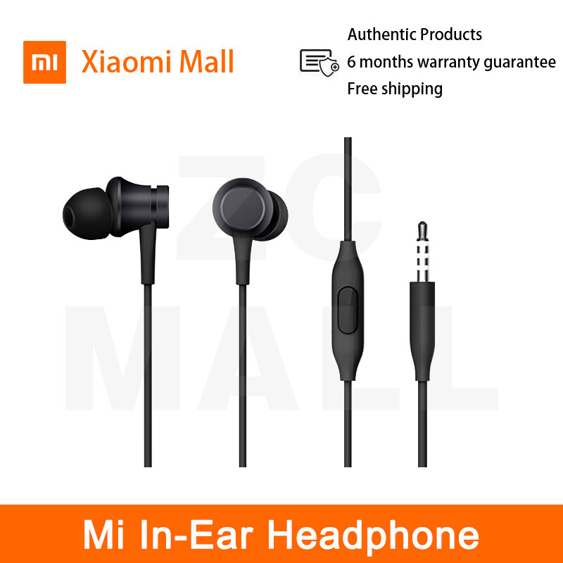 Tai Nghe Nhét Tai Xiaomi Mi Chính Hãng Piston Tai Nghe Mi Note 10 Pro 3.5Mm Loại Bỏ Tiếng Ồn Cơ Bản Nhiều Màu Phiên Bản Mới Tai Nghe Điều Khiển Dây Với Mic Dành Cho Mi CC9 9T Redmi Note 8 9 10 Pro 9S Note7 8A 8T ZC Mall
