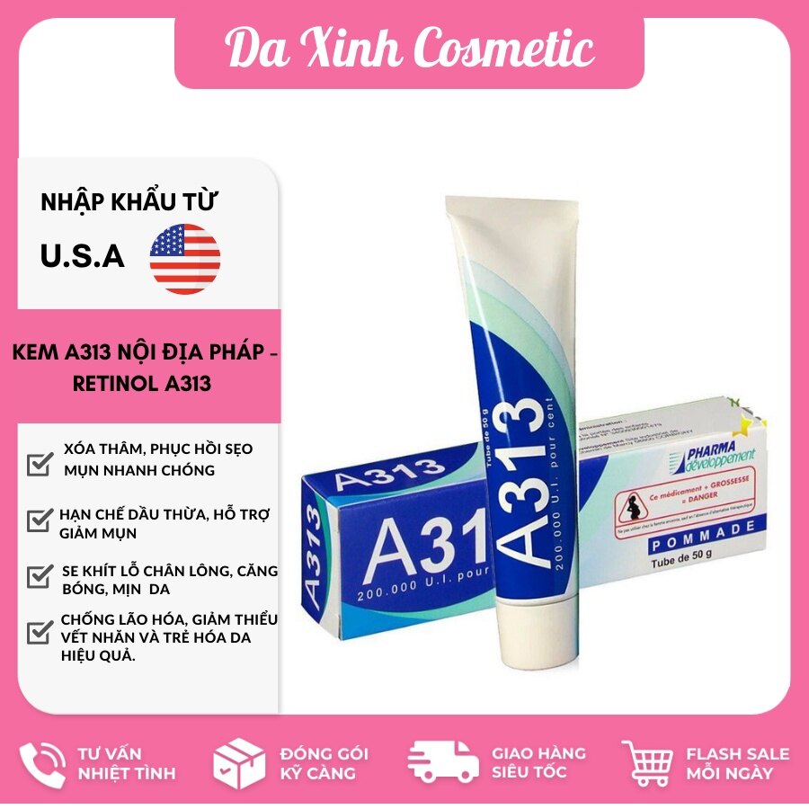 Kem a313 nội địa pháp - retinol a313