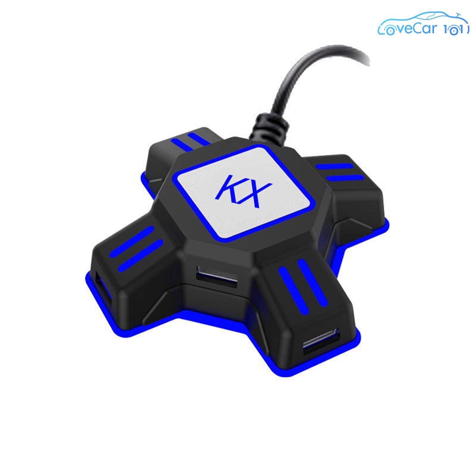KX Keyboard Mouse Converter Adapter Portable Keyboard and Mouse Adapter Converter Plug and Play USB Connection for FPS Game for Switch/Xbox/PS4/PS3 ราคา 621 บาท*ส่งฟรี