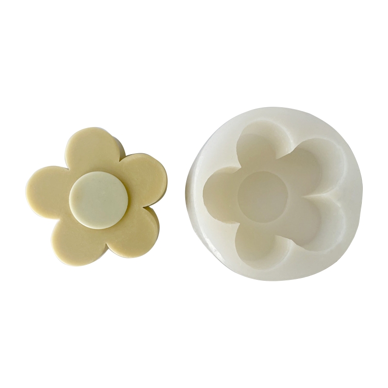 Khuôn silicon làm bánh kẹo mềm hình hoa nhỏ sáng tạo khuôn sô cô la bánh ngọt khuôn làm đá viên kẹo dụng cụ làm bánh tự làm