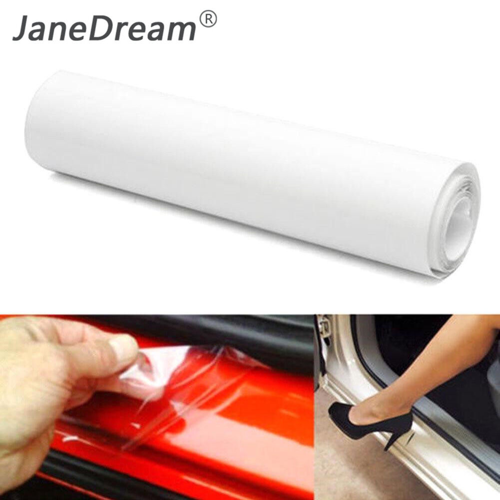 JaneDream Màng Bảo Vệ Da Tê Giác 20Cm X 1M/2M/3M/4M/5M/6M/8M Miếng Dán Bảo Vệ Sơn Mui Xe Ô Tô Miếng Dán Trong Suốt Chống Trầy Xước