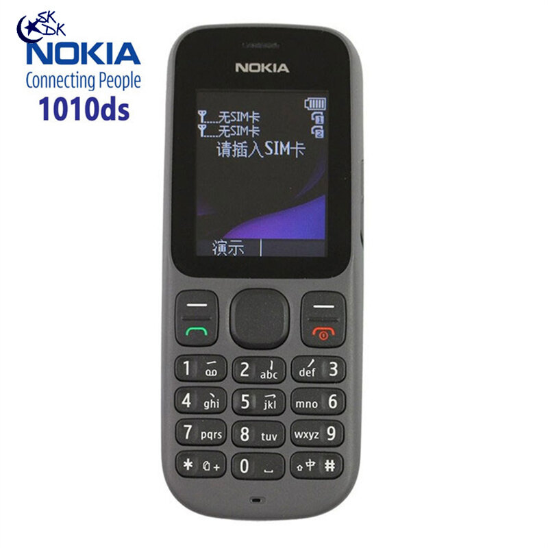 SKDK In stock Nokia 1010 Dual Card Sim Keypad Cellphone Calculator Alarm Clock Multi-functional Basic Mobile Phone ราคา 326 บาท*ส่งฟรี