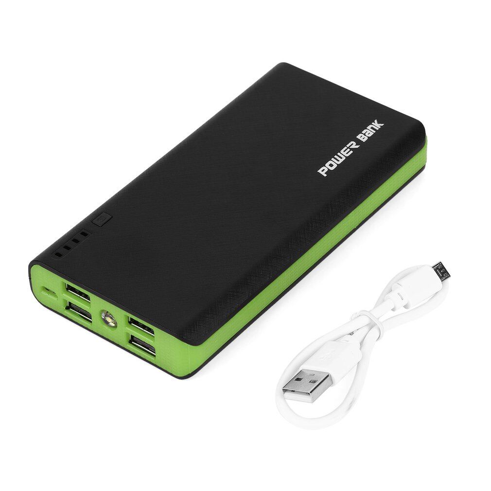 Belle pin sạc dự phòng 9000m · a4 cổng usb thông dụng pin dự phòng 18650 có đèn led