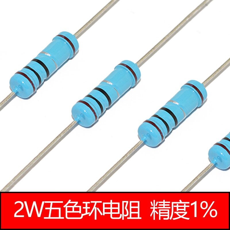 20 chiếc điện trở màng kim loại 5.6k ohm 5k6 2w +/-1%