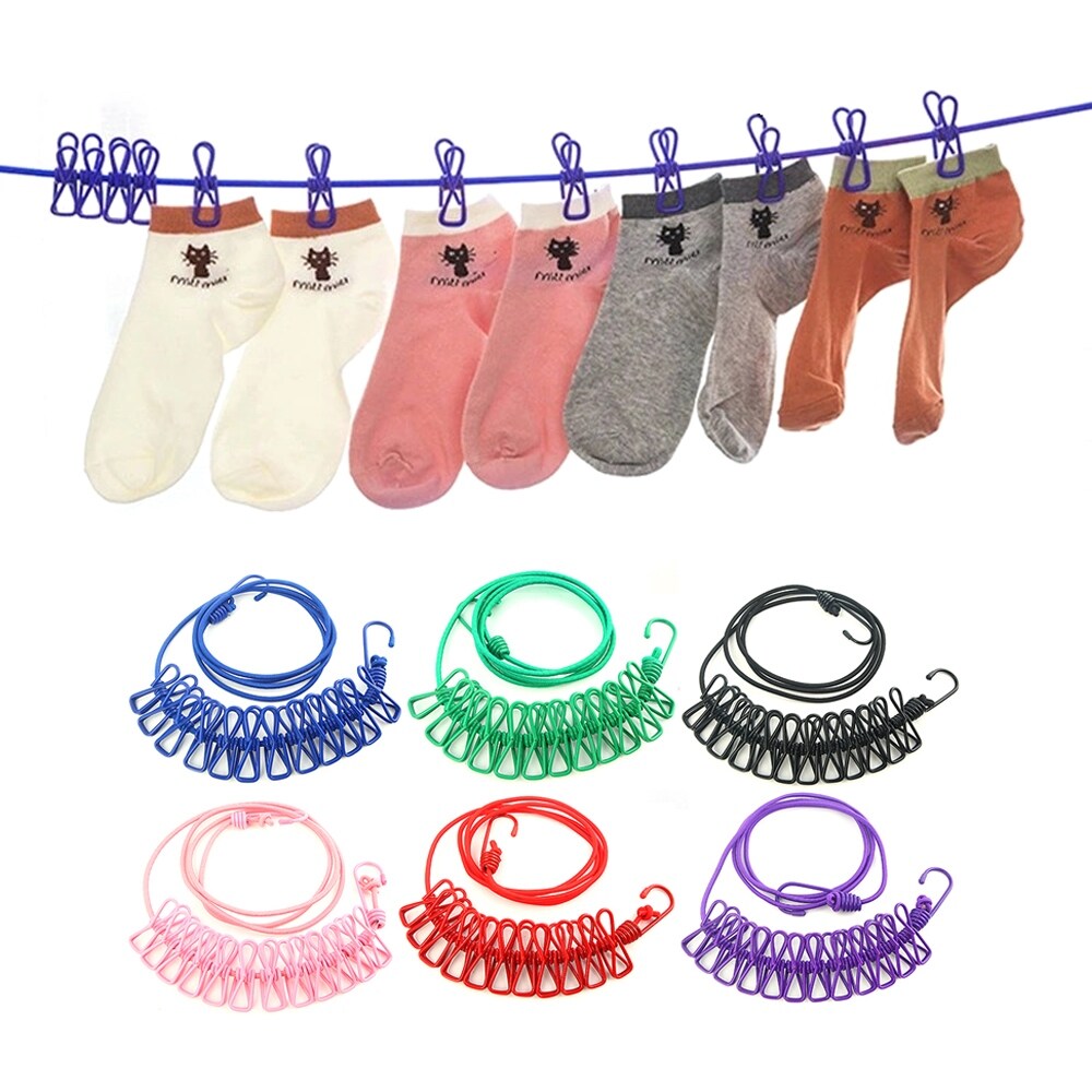 [HOT GEXKLWOHHJOW 527] Dây Phơi Quần Áo Di Động Giá Để Giày Tại Nhà Giá Treo Áo Khoác Đồ Đạc Tiết Kiệm Không Gian Đồ Cắm Trại Ngoài Trời Du Lịch Có Thể Thu Gọn Dây Phơi