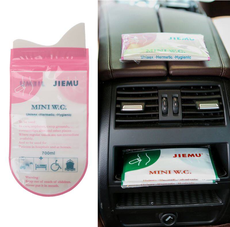 HOT 700ml Emergency Portable Car Urine Vomit Bag Handy Disposable Urinal