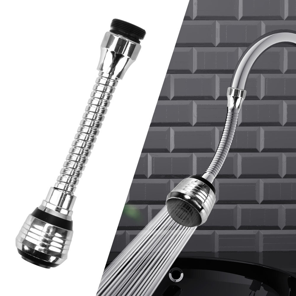 Nối Dài Vòi Chậu Rửa Tiết Kiệm Nước Đầu Nối Vòi Lọc Bọt Khí Xoay 360 Độ Mở Rộng Vòi Nước Vòi Phun Áp Lực Cao Có Thể Điều Chỉnh 2 Chế Độ, Phụ Kiện Nhà Bếp