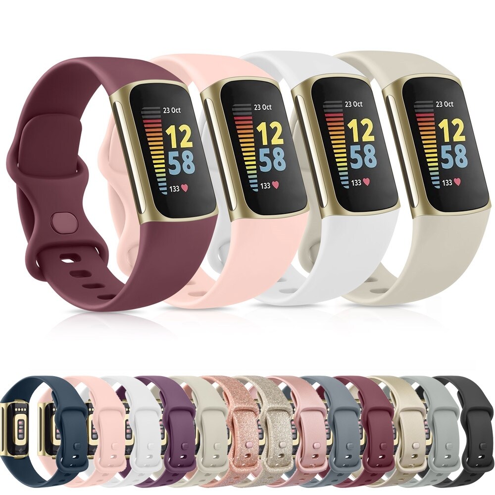 Dây đeo cho fitbit charge 5 dây đeo đồng hồ thông minh thể thao tpu mềm cho fitbit charge 5 dây đeo cổ tay dây đeo đồng hồ vòng đeo tay phụ kiện thay thế