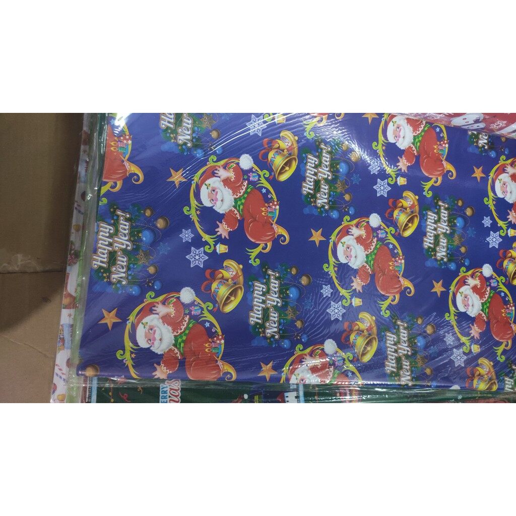 Giấy gói quà giáng sinh xấp 10 tờ